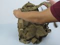 combatgearing.com falcon rifle combo molle patrol backpack coyote brown cb