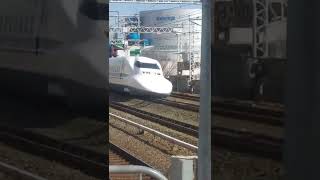 【JR東海】N700a のぞみ号・700系C53編成 臨時のぞみ号 浜松駅通過