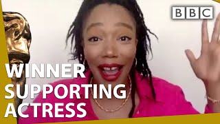 Naomi Ackie wins Supporting Actress BAFTA | The British Academy Television Awards 2020 - BBC