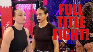 Full Title Fight! Ibtissam Kassrioui vs Lavinia Aronson | ECE Xtreme