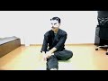 【忍者式】足首回し健康法（足首を柔らかくするくるくる体操）ninja style ankle exercise