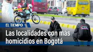 Panorama de las localidades con más homicidios en Bogotá | El Tiempo