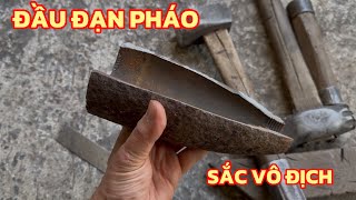 Dao mèo rèn thủ công từ THÉP ĐẠN PHÁO! sắc vô địch!