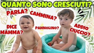 QUANTO SONO CRESCIUTI I NOSTRI FIGLI?! Aggiornamenti Martino e Kevin