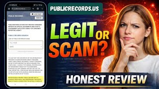 PublicRecords.us Review: Is PublicRecords.us Legit | Is It Worth It And Safe