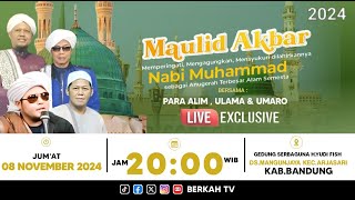 🔴 LIVE PERINGATAN MAULID NABI MUHAMMAD SAW     | 08 NOVEMBER  2024 | BERKAH TV