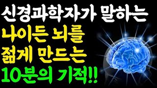 늙지 않는 뇌를 만드는 충격적인 비밀! / 10분만에 뇌를 바꾸는 10가지 방법 / 새로운 뇌세포 만드는 법 / 책읽어주는여자 / 오디오북 / 치매예방 / 두뇌건강비법 / 인생조언