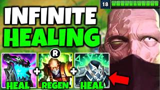 THE MOST UNFAIR SINGED BUILD IN LEAGUE OF LEGENDS! (LITERALLY INFINITE HEALING)