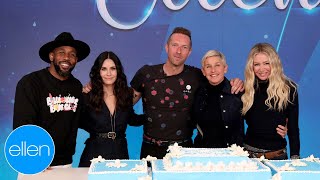 Ellen Celebrates Her 64th Birthday with Cake and Special Guests!