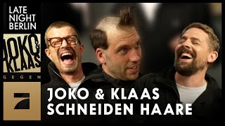 Strafe: Joko & Klaas eröffnen eigenen Friseursalon | Late Night Berlin