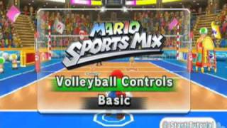 Mario Sports Mix Volleyball Tutorial