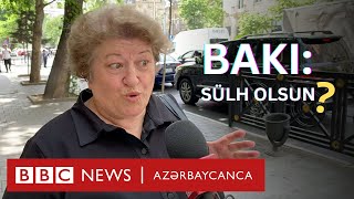 Bakıda sorğu: Azərbaycanla Ermənistan arasında sülh olsun?