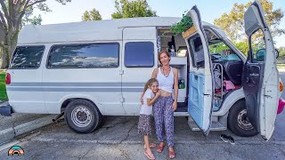 Single Mom & Daughter - Their DIY Camper Van
