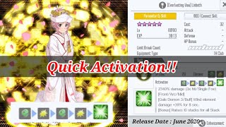 SAOIF : Easy Burst skill Activation thanks to Connect skill