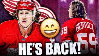 DETROIT RED WINGS SIGN TYLER BERTUZZI (NHL Free Agency News & Trade Rumours Today 2021)