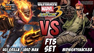 UMVC3 Parsec FT5 Set - UG| Grilla | Jako Man VS Midnightsnack88
