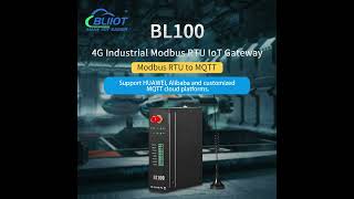 BL100 Modbus to MQTT gateway