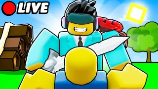 🔴Roblox Bedwars Live Playing with Viewers🔴 Kit Giveaway 🔥 I'M BACK 🥳