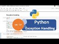 Python Tutorial - 17 | Exception Handling | Use Try/Except Blocks for Error Handling | For Beginners