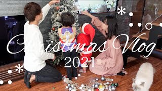 【Vlog#68】朝起きてから、クリスマスツリー飾り付け、ランチまでのとある1日