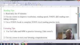 Emphasizing listening and reading, I need to improve TOEFL from 88 to 95+.