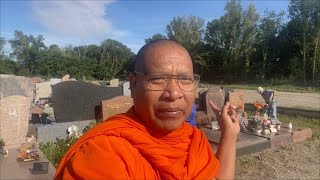 Live.សំអាតបរិស្ថាននៅទីបញ្ចុះធាតុក្បែរវត្តពុទ្ធិកសាមគ្គីប្រទេសបារាំង