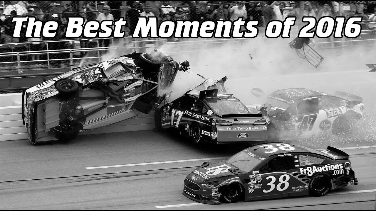 NASCAR The Best Moments Of 2016 - YouTube