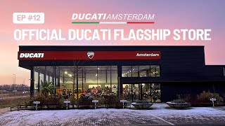 The official Ducati Flagship store in Amsterdam The Netherlands