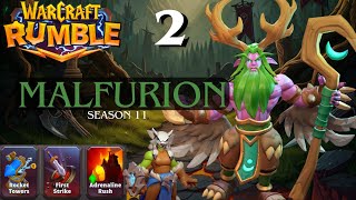 Warcraft Rumble PvP : Turtle Malfurion road to 4500+ | S11W1