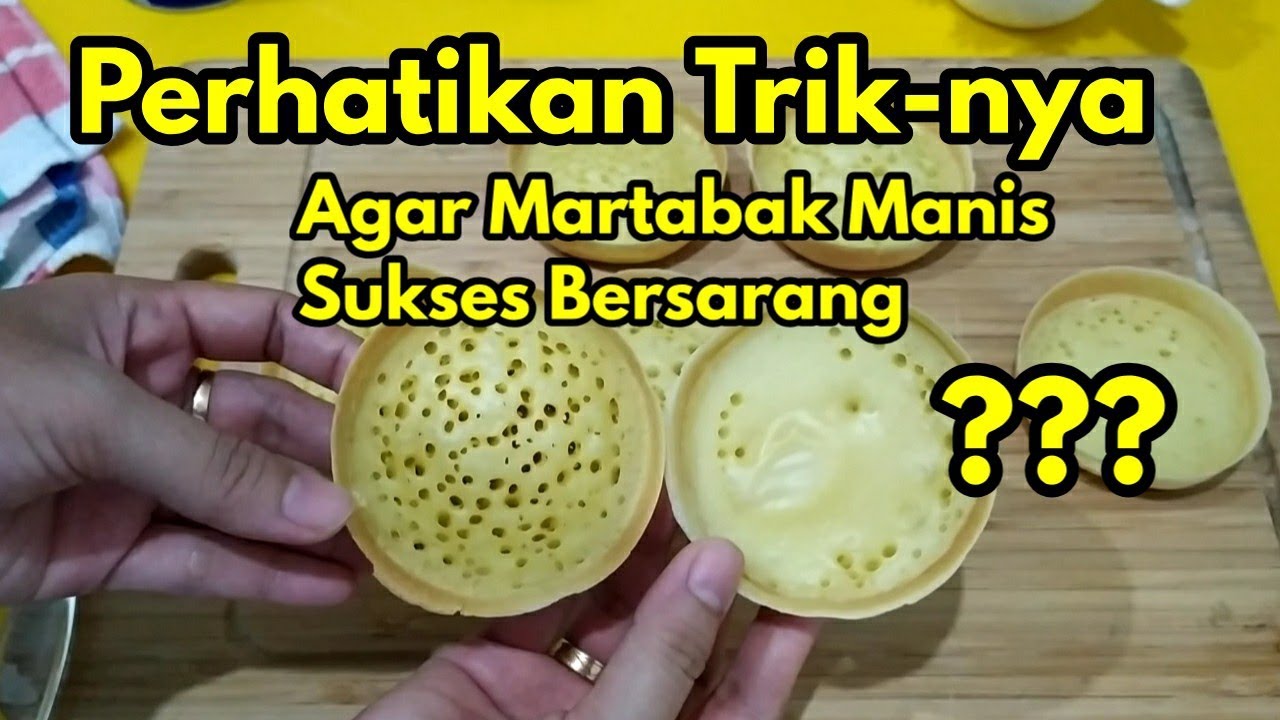 TRIK MARTABAK MANIS BERSARANG - YouTube