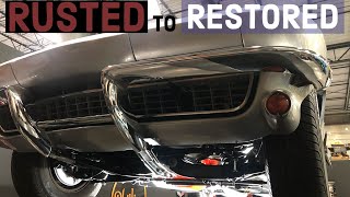 Rusted Corvette Frame Off Chassis Restoration Complete - From Shameful to Showcar!