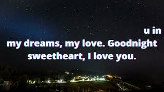 Good Night My love - Good Night Quotes For Her