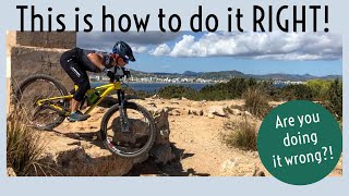 This is the RIGHT way to ride. You’re doing it wrong! If you think this way - watch this!