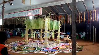 Pampady Pambumkavu Sarpakkalam - Kalari Pooja.