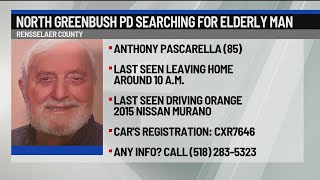 North Greenbush PD searching for elderly man