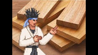 MUGEN: Kung Fu Man (me) vs. Literally a piece of wood