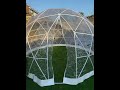 garden dome dining pod igloo