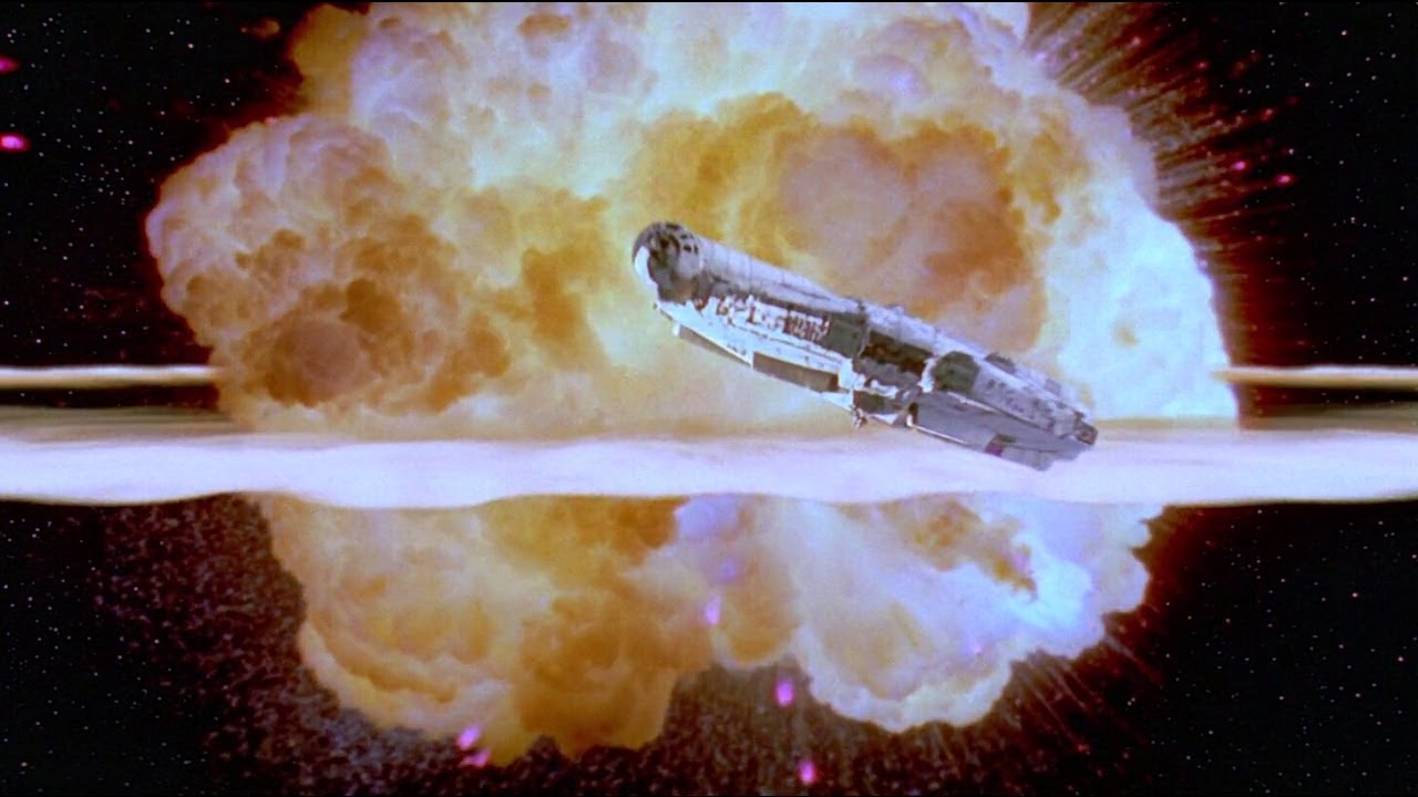 Star Wars Return Of The Jedi Death Star Ii Destruction Youtube