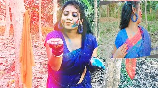 Dhim tana dance|মনে রং লেগেছে বসন্ত এসেছে| (ধিমতানা ধিমতানা)mone rong legeche| pinki's dance & vlog