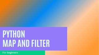 Difference between map function and filter function | Map vs Filter | Python for beginners