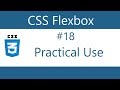 Flexbox Tutorial - 18 - Practical use cases