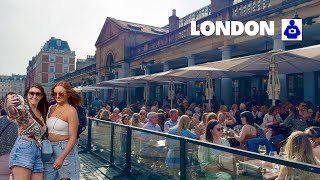 London Spring Walk 🇬🇧 Piccadilly Circus to COVENT GARDEN | Central London Walking Tour [4K HDR]
