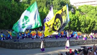 大江戸ソーラン祭り2016_REDA舞神楽_大賞受賞披露演舞_REDA Maikagura in Oedo Soran Festival