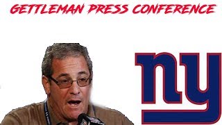 New York Giants  Dave Gettleman has press conference discussing Odell Beckham tr