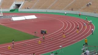 第28回全国七大学対校女子陸上競技大会　女子4×100mR　決勝　大会新記録　2017/7/30