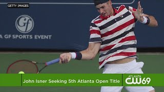 John Isner Opens With Win In Bid For 5th Atlanta Open Title