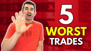 🚫 WARNING 🚫 Your 5 WORST Trading Days