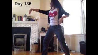 Girl Learns to Dance in a Year (TIME LAPSE)
