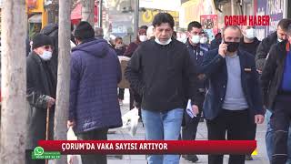 ÇORUM’DA VAKA SAYISI ARTIYOR! İŞTE GÜNLÜK VAKA SAYISI