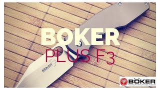 Boker Plus Jesper Voxnaes F3 Folding Knife